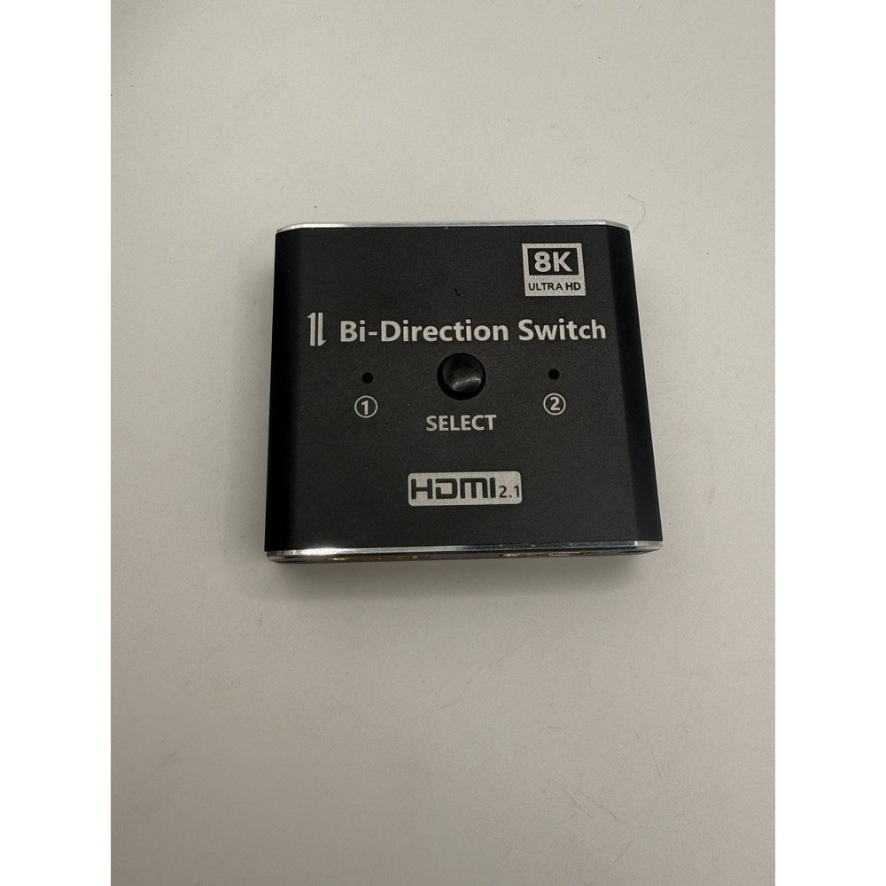 8K HDMI 2.1 Bi Directional Switch 1x2 Selector 8K Ultra HD
